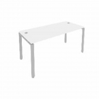 Стол письменный Рива METAL SYSTEM Б.СП-4 Белый/Серый