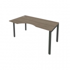 Стол письменный Рива METAL SYSTEM Б.СА-1 Л Вяз/Антрацит