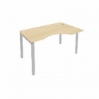 Стол письменный Рива METAL SYSTEM Б.СА-2 Пр Акация/Серый