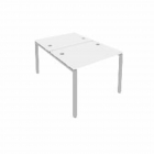 Рабочая станция Рива METAL SYSTEM Б.РАС-СП-2.1 Белый/Серый