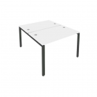 Рабочая станция Рива METAL SYSTEM Б.РАС-СП-2.2 Белый/Антрацит