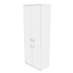 Шкаф высокий широкий Рива STYLE Л.СТ-1.3 Белый