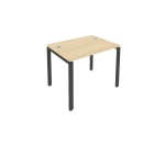 Стол письменный Рива METAL SYSTEM Б.СП-1 Акация/Антрацит