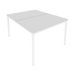 Рабочая станция на металлокаркасе Рива SLIM SYSTEM С.СП-4.3 Серый-Белый