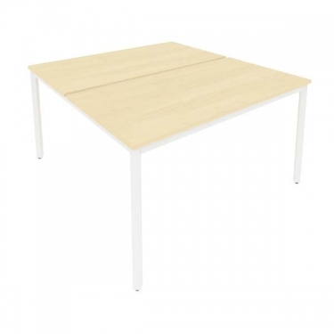 Рабочая станция на металлокаркасе Рива SLIM SYSTEM С.СП-5.3 Клен-Белый