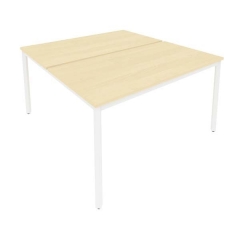 Рабочая станция на металлокаркасе Рива SLIM SYSTEM С.СП-5.3 Клен-Белый