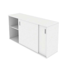 Шкаф-купе низкий Рива STYLE Л.ШК-3.2 Белый