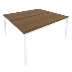 Рабочая станция на металлокаркасе Рива SLIM SYSTEM С.СП-6.3 Орех-Белый