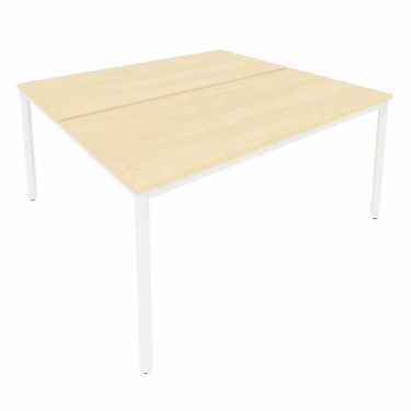 Рабочая станция на металлокаркасе Рива SLIM SYSTEM С.СП-6.3 Клен-Белый