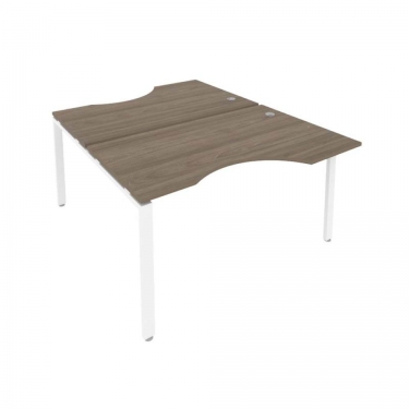 Рабочая станция Рива Metal System Б.РАС-СА-2.2 Вяз/Белый