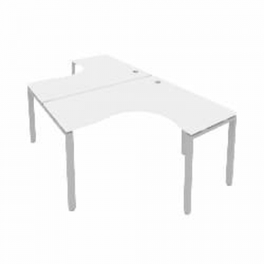 Рабочая станция Рива Metal System Б.РАС-СА-2.3 Белый/Серый