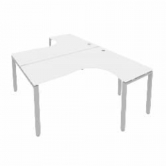 Рабочая станция Рива Metal System Б.РАС-СА-2.4 Белый/Серый