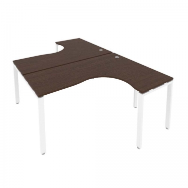 Рабочая станция Рива Metal System Б.РАС-СА-2.4 Венге/Белый