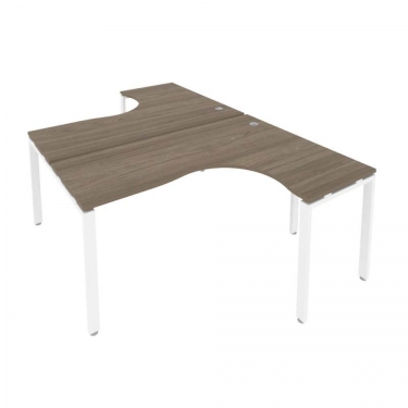 Рабочая станция Рива Metal System Б.РАС-СА-2.4 Вяз/Белый