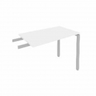 Приставной элемент Рива Metal System Б.ПР-3 Белый/Серый