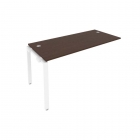 Проходной наборный элемент рабочей станции Рива Metal System Б.ПРС-СП-1.4 Венге/Белый