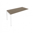 Проходной наборный элемент рабочей станции Рива Metal System Б.ПРС-СП-1.4 Вяз/Белый