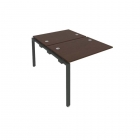 Проходной наборный элемент рабочей станции Рива Metal System Б.ПРС-СП-2.1 Вяз/Антрацит