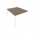 Проходной наборный элемент рабочей станции Рива Metal System Б.ПРС-СП-2.2 Вяз/Белый