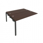 Проходной наборный элемент рабочей станции Рива Metal System Б.ПРС-СП-2.4 Венге/Антрацит