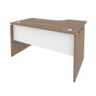 Стол эргономичный левый Рива ONIX O.SA-2L Дуб Аризона/Белый