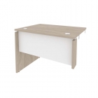 Стол-приставка левый к опорным элементам Рива ONIX O.SPR-1.7L Дуб Аттик/Белый