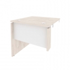 Стол-приставка левый к опорным элементам Рива ONIX O.SPR-0.8L Денвер Светлый/Белый