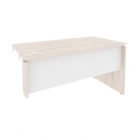 Стол-приставка правый к опорным элементам Рива ONIX O.SPR-3.7R Денвер Светлый/Белый