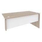Стол-приставка правый к опорным элементам Рива ONIX O.SPR-4.8R Дуб Аттик/Белый