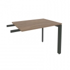 Брифинг-приставка на П-образном м/к Рива ONIX O.MP-BR-9 Дуб Аризона/Антрацит