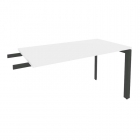 Брифинг-приставка на П-образном м/к Рива ONIX O.MP-BR-13 Белый Бриллиант/Антрацит