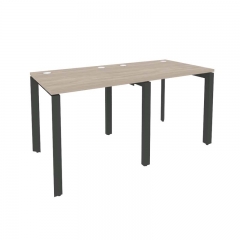 Рабочая станция на П-образном м/к Рива ONIX O.MP-RS-2.0.7 Дуб Аттик/Антрацит