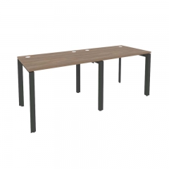 Рабочая станция на П-образном м/к Рива ONIX O.MP-RS-2.1.7 Дуб Аризона/Антрацит