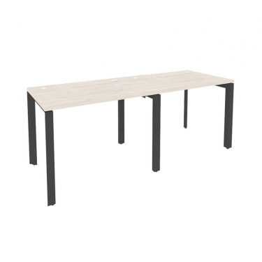 Рабочая станция на П-образном м/к Рива ONIX O.MP-RS-2.1.7 Денвер Светлый/Антрацит