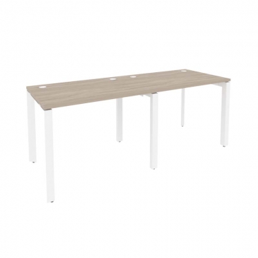 Рабочая станция на П-образном м/к Рива ONIX O.MP-RS-2.1.7 Дуб Аттик/Белый