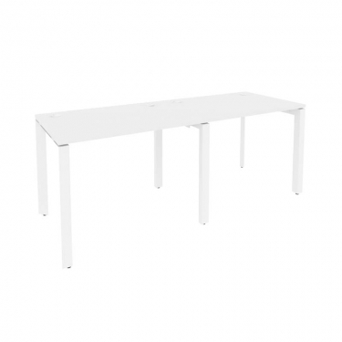 Рабочая станция на П-образном м/к Рива ONIX O.MP-RS-2.1.7 Белый Бриллиант