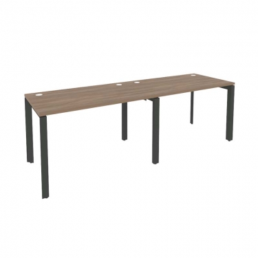 Рабочая станция на П-образном м/к Рива ONIX O.MP-RS-2.2.7 Дуб Аризона/Антрацит