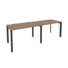 Рабочая станция на П-образном м/к Рива ONIX O.MP-RS-2.2.7 Дуб Аризона/Антрацит