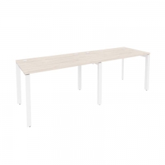 Рабочая станция на П-образном м/к Рива ONIX O.MP-RS-2.2.7 Денвер Светлый/Белый