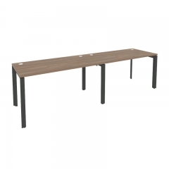 Рабочая станция на П-образном м/к Рива ONIX O.MP-RS-2.3.7 Дуб Аризона/Антрацит