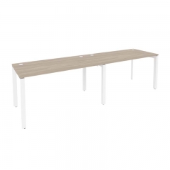 Рабочая станция на П-образном м/к Рива ONIX O.MP-RS-2.3.7 Дуб Аттик/Белый