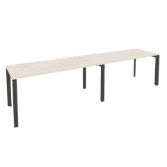 Рабочая станция на П-образном м/к Рива ONIX O.MP-RS-2.4.7 Денвер Светлый/Антрацит