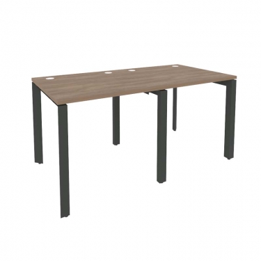 Рабочая станция на П-образном м/к Рива ONIX O.MP-RS-2.0.8 Дуб Аризона/Антрацит