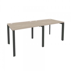 Рабочая станция на П-образном м/к Рива ONIX O.MP-RS-2.1.8 Дуб Аттик/Антрацит