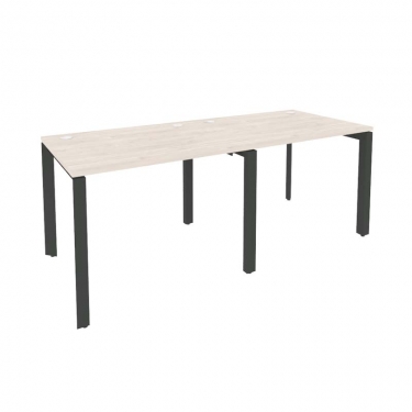 Рабочая станция на П-образном м/к Рива ONIX O.MP-RS-2.1.8 Денвер Светлый/Антрацит