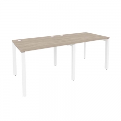 Рабочая станция на П-образном м/к Рива ONIX O.MP-RS-2.1.8 Дуб Аттик/Белый