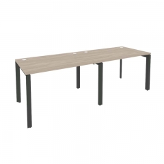 Рабочая станция на П-образном м/к Рива ONIX O.MP-RS-2.2.8 Дуб Аттик/Антрацит