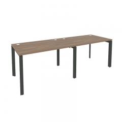 Рабочая станция на П-образном м/к Рива ONIX O.MP-RS-2.2.8 Дуб Аризона/Антрацит