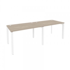 Рабочая станция на П-образном м/к Рива ONIX O.MP-RS-2.2.8 Дуб Аттик/Белый