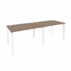 Рабочая станция на П-образном м/к Рива ONIX O.MP-RS-2.2.8 Дуб Аризона/Белый
